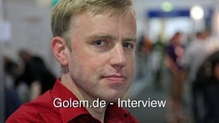 Interview mit Johannes Loxen auf dem Linuxtag 2012 [upl. by Innek]