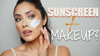 How to Wear and Reapply Sunscreen with Makeup  Melissa Alatorre [upl. by Ulrica]