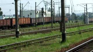 Marshalling yard at Lviv Lvov Lemberg Сортировочный вокзал в Львове [upl. by Arua304]