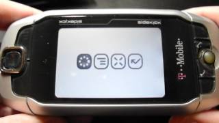 TMobile Sidekick 3 Danger hiptop 3 Boot Animation [upl. by Inaboy83]