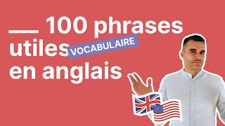 100 phrases très utiles à connaître en anglais  cours danglais facile pour débutants [upl. by Ardnua]