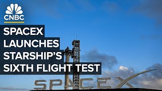 Watch SpaceX launch Starships sixth test flight — 11192024 [upl. by Netnert]