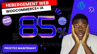 Créer un site Ecommerce Wordpress avec l’IA  Nom de Domaine Gratuit  Woocommerce [upl. by Ettezzil]