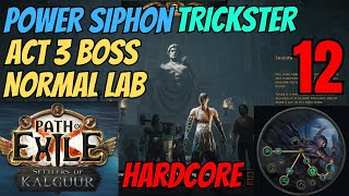 Path of Exile 325 SoK HC Power Siphon Locus Mine Trickster Odcinek 12 Pełny gamelay [upl. by Annaira]