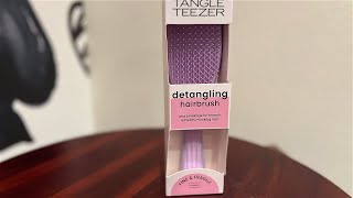 Tangle Teezer Ultimate Detangler Brush Review [upl. by Olonam]