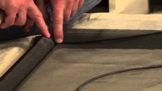 How to Rescreen a Screen Door  How To Rescreen  How To Screen [upl. by Hailed]