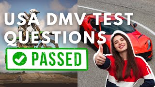 USA DMV Experts Share TOP 10 Driving Test Questions [upl. by Silvan307]