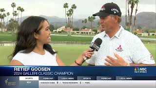 Retief Goosen wins 2024 Galleri Classic [upl. by Lunn]