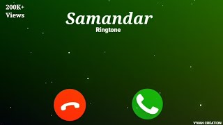 Samandar Ringtone  Samandar mein Kinara Tu Ringtone  Jubin Nautiyal  New Ringtone 2020 [upl. by Rico]