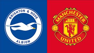 Brighton vs Manchester United Highlights  Premier League 2324  eFootball PES 2021 [upl. by Aneeled]