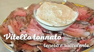 Vitello tonnato ricetta piemontese [upl. by Ardin]