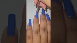 🌼💅🏽Easy Ombre nails art🩵🤸‍♀️ nailart2024 unhasdecoradas youtubeshorts [upl. by Uttasta]