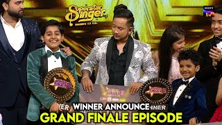 Winner Result Announce of Superstar Singer 3 Grand Finale  Superstar Singer 2024 Winner [upl. by Lamaj]