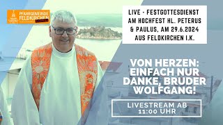 Festgottesdienst zum Abschied von Br Wolfgang aus Feldkirchen [upl. by Leonardo]