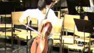 Gulda Cello Concerto by Kian Soltani 15 yrs First Movement Overture [upl. by Malone]