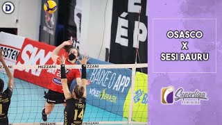 Osasco x SESI Bauru  Melhores Momentos  Superliga Feminina 2122 [upl. by Kinnon]