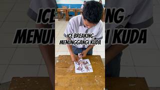 Buatlah gambar menunggangi kuda tersebut jadi benar icebreaking [upl. by Ayhdnas]