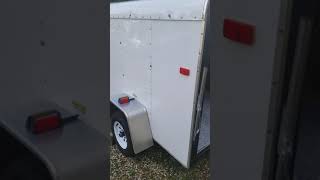 5x8 Enclosed trailer Part 3 [upl. by Krischer488]