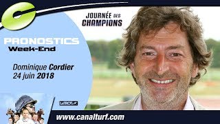 Pronostic Quinté PMU du Dimanche 24 juin 2018  Dominique Cordier [upl. by Nyre]