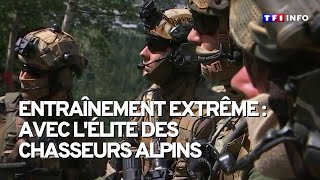 Entraînement extrême  avec lélite des chasseurs alpins [upl. by Glynda]