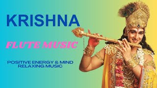 Krishna Flute Music। Positive Energy Meditation MusicDevotional songMind Relaxing music bhajan [upl. by Ormiston]