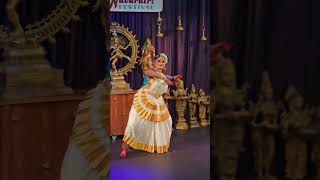 Mohiniyattam varnam  dance  navarathri [upl. by Anitnelav]