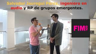 Entrevista con Salvador RP de bandas emergentes [upl. by Ellinet]