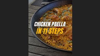 Chicken Paella Recipe  In 11 Steps [upl. by Pattison]