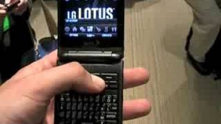 LG Lotus Sprint  Handson  CTIA FAll 08 [upl. by Labina]