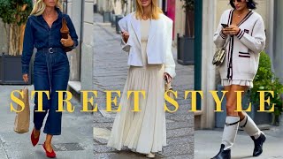 Fall Fashion Trends and Stylish Looks Worn by Milanese During Fashion Week•Milan Street Style [upl. by Dranek]