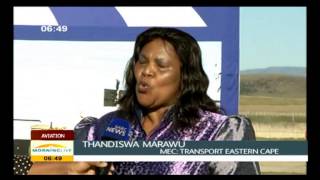 Zimkitha Macingwane interviews Thandiswa Marawu MECTransport Eastern Cape [upl. by Yllah]