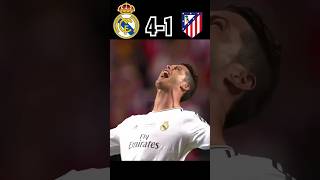 Real Madrid 🆚 Atletico Madrid 41  Unforgettable UCL 2014 Final Highlights football shorts cr7 [upl. by Eissalc]