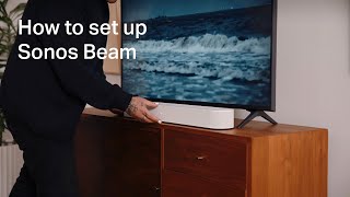 How to set up Sonos Beam [upl. by Jedediah]