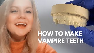 How to make Vampire teeth [upl. by O'Connor]