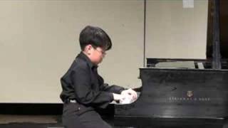 Ravel Alborada del gracioso  George Li in Recital 12 yr [upl. by Vanzant]