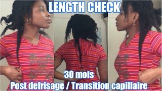 2ans 6mois Transition Capillaire Length Check Pré  Big Chop [upl. by Eirrej]