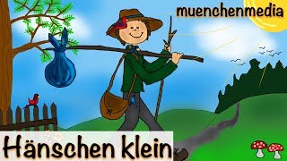 🎵 Hänschen klein ging allein  Kinderlieder deutsch  Kinderlieder zum Mitsingen  muenchenmedia [upl. by Yrtnej420]