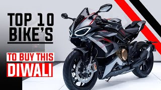 TOP 10 New Launch Bikes to Buy This Diwali  Price Under 15 Lakh to 2 Lakh [upl. by Josey542]