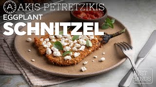 Eggplant Schnitzel  Akis Petretzikis [upl. by Ayotaj]