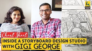 Inside A Storyboard Design Studio  Gigi George  Cheat Sheet I Film Companion [upl. by Itnava]