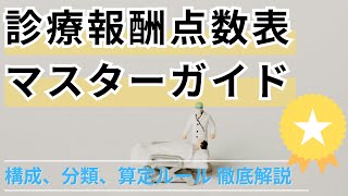 診療報酬点数表マスターガイド 構成、分類、算定ルール徹底解説 [upl. by Ertnom188]