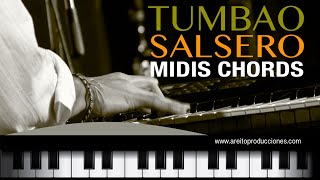 ✨TUMBAO SALSERO MODERNO ACORDES MIDIS MIDI CHORDS por Leonardo Gómez 🎹 👊💥 [upl. by Jamison47]