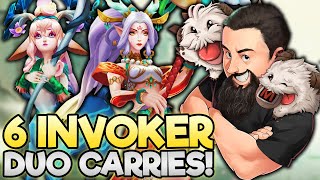 6 Invoker  So Much Mana So Many Casts  TFT Inkborn Fables  Teamfight Tactics [upl. by Hsirehc]