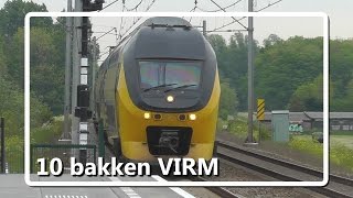 10 bakken VIRM met Lekker Lezen VIRM door Sassenheim [upl. by Ille]