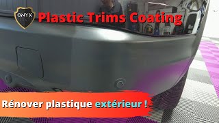 comment rénover plastique extérieur voiture durablement [upl. by Laiceps483]