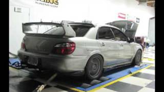 Dyno Flames 550hp Subaru WRX  DSTV6 [upl. by Switzer]