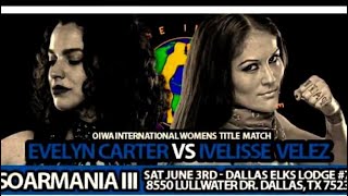 Evelyn Carter vs Ivelisse at SOARMANIA 2023 [upl. by Ganley]