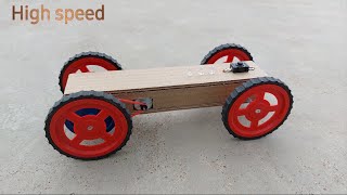 How to make a car from cardboardhigh speed cardboard car [upl. by Etak]