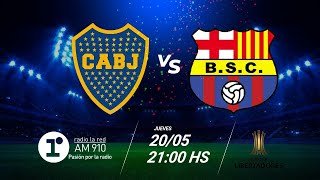 BOCA VS BARCELONA  EN VIVO  COPA LIBERTADORES [upl. by Nirual]