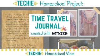 Techie Homeschool Project Time Travel Journal [upl. by Erv857]